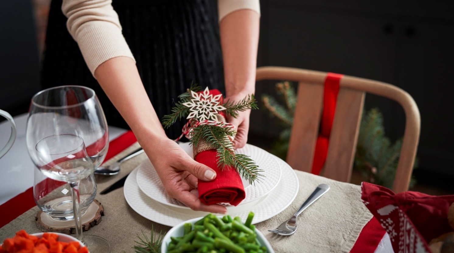 Christmas Home Decoration: Dining & Living Room Ambience Christmas Home Decoration: Dining & Living Room Ambience
