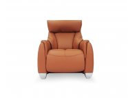 Sho Motorised Leather Recliner Sofa with High Backrest and Touch Sensors