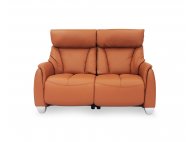 Sho Motorised Leather Recliner Sofa with High Backrest and Touch Sensors
