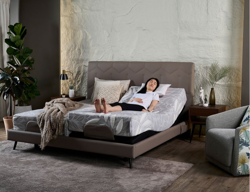 Drift Adjustable Bed With Natura Mattress And USB Ports