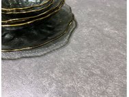 Gris Sintered Stone Top Extendable Dining Table With 4 Charles Dining Chairs