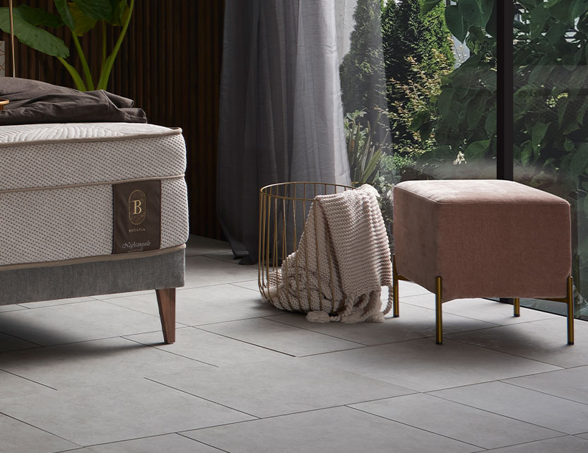 Arca Fabric Stool