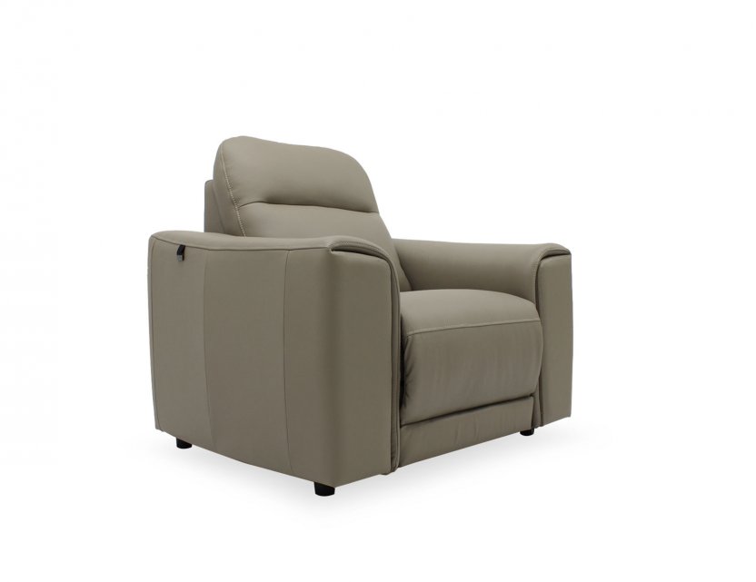 Grande Motorised Leather Recliner Sofa with High Backrests | All Seats Reclinable