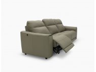 Grande Motorised Leather Recliner Sofa with High Backrests | All Seats Reclinable