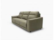 Grande Motorised Leather Recliner Sofa with High Backrests | All Seats Reclinable