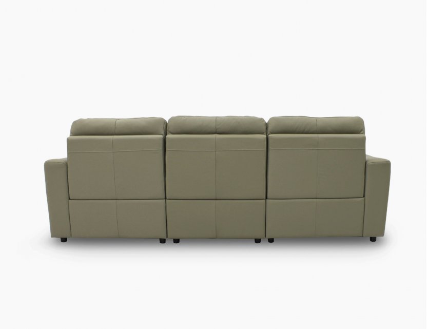 Grande Motorised Leather Recliner Sofa with High Backrests | All Seats Reclinable