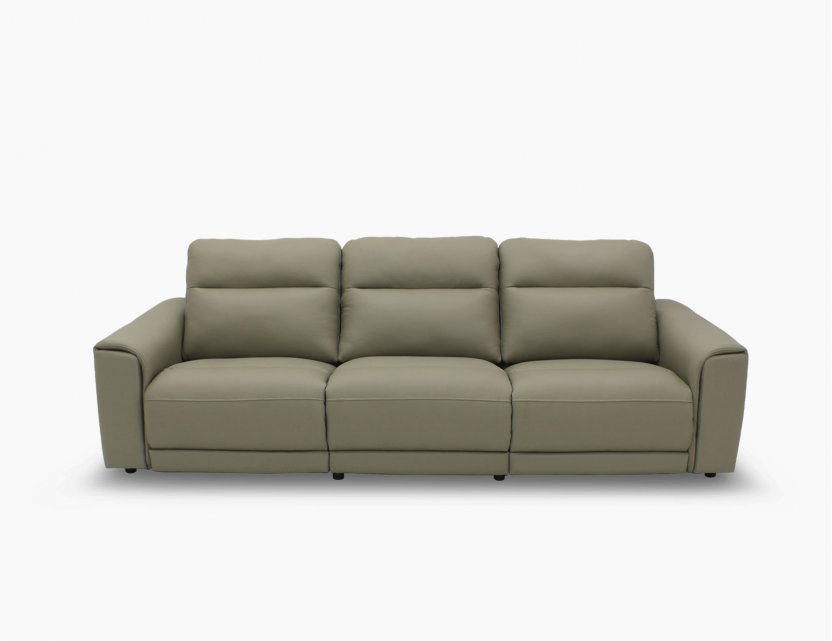 Grande Motorised Leather Recliner Sofa with High Backrests | All Seats Reclinable
