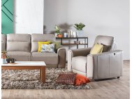 Grande Motorised Leather Recliner Sofa with High Backrests | All Seats Reclinable