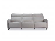 Homer Motorised Fabric Recliner Sofa with USB Ports and High Backrest