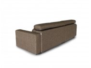 Karl SA L-Shape Fabric Sofa with Adjustable Headrests and Slim Arms
