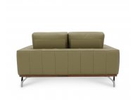 Yves Leather Sofa with Detachable Cushion
