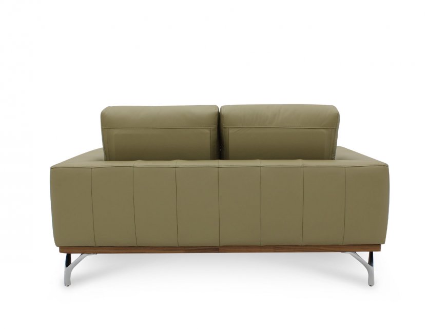 Yves Leather Sofa with Detachable Cushion