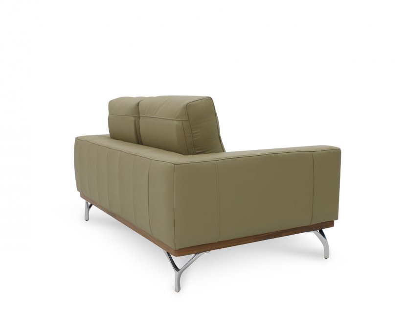 Yves Leather Sofa with Detachable Cushion