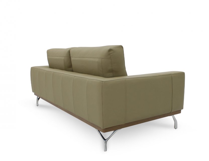 Yves Leather Sofa with Detachable Cushion