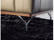 Yves Leather Sofa with Detachable Cushion